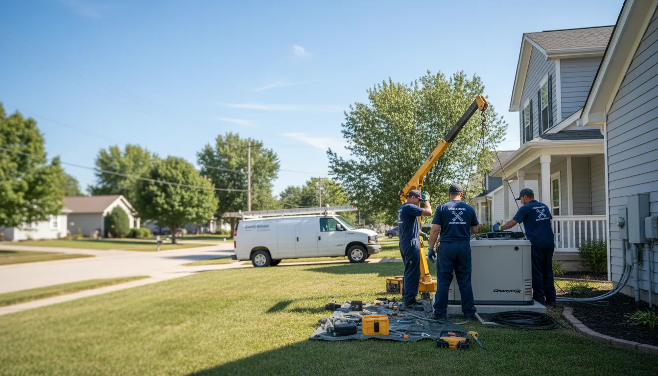 Generator Installation in Janesville, WI near me